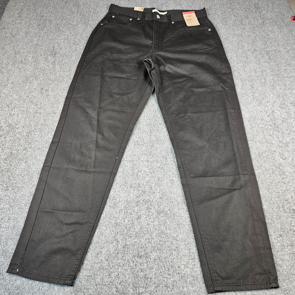 Levis 80s Mom Jeans Black High Rise Tapered Leg‎ 31x30 A3506-0321 NEW